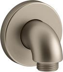 KOHLER Vibrant&reg; Brushed Bronze Supply Elbow with Check Valve 