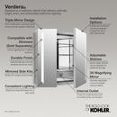 KOHLER Wall Mount Lighted Medicine Cabinet 