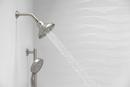 KOHLER Vibrant&reg; Brushed Nickel Multi Function Full Coverage, Pulsating Massage and Silk Spray Showerhead 