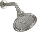 KOHLER Vibrant&reg; Brushed Nickel Multi Function Full Coverage, Pulsating Massage and Silk Spray Showerhead 