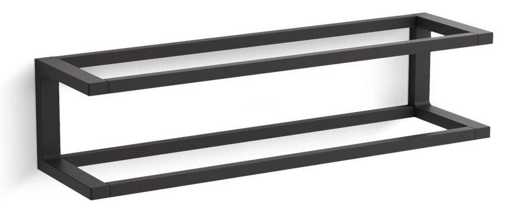 KOHLER Matte Black 17-3/4 in. Towel Bar 