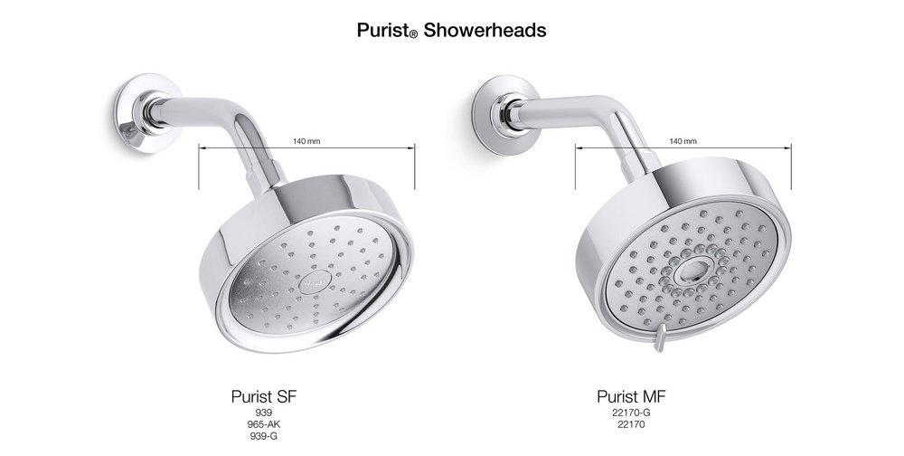 KOHLER Vibrant® Titanium Multi Full Coverage,Pulsating Massage and Silk Showerhead 