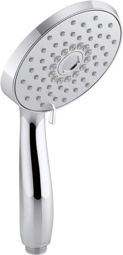 Multi Function Hand Shower in Polished Chrome (Shower Hose Sold Separately)