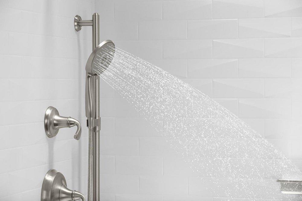 KOHLER Vibrant&reg; Brushed Nickel Multi Function Hand Shower 