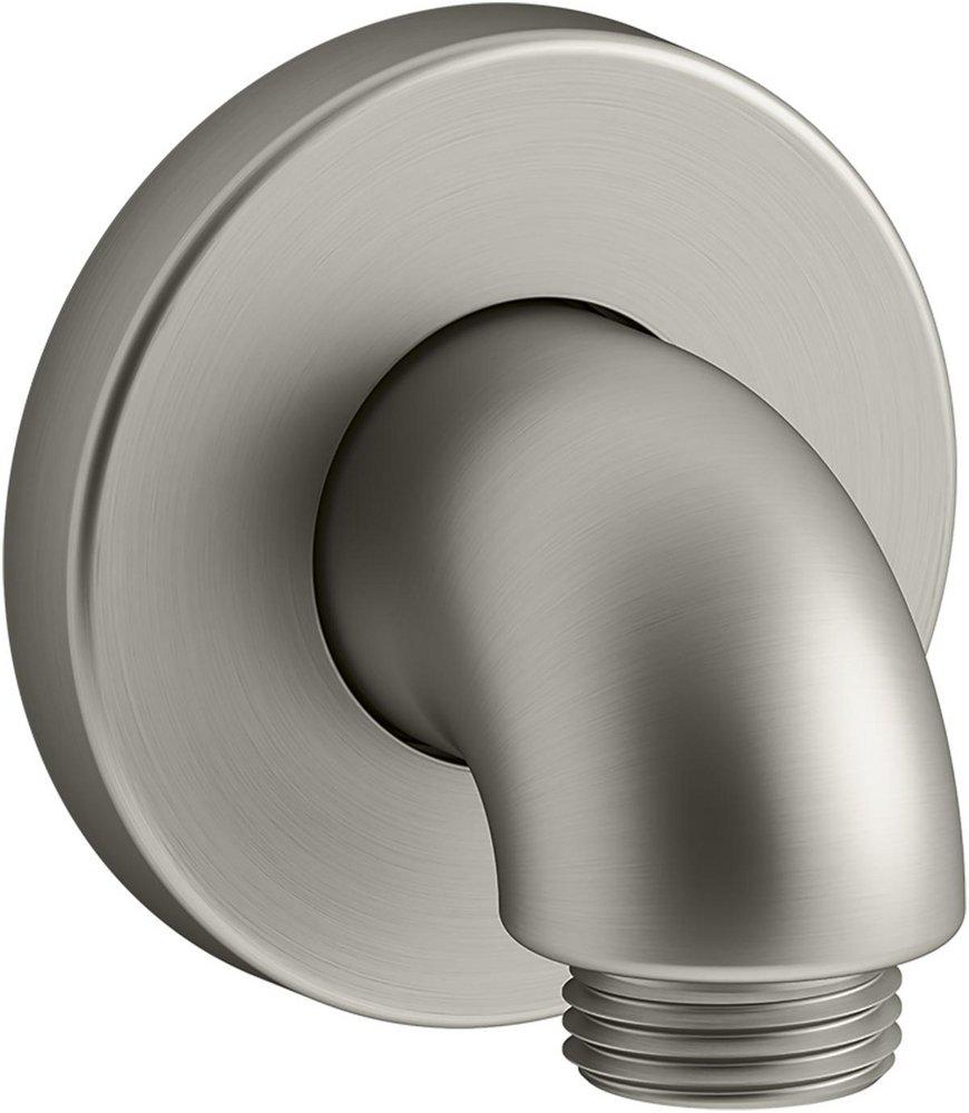 KOHLER Vibrant&reg; Brushed Nickel Supply Elbow with Check Valve 