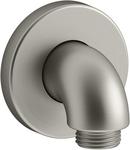 KOHLER Vibrant&reg; Brushed Nickel Supply Elbow with Check Valve 