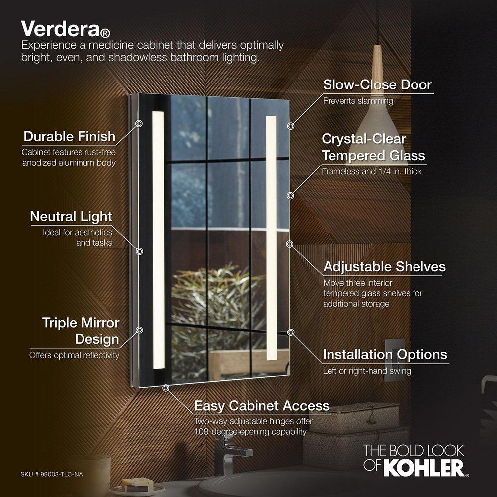 KOHLER 30 in. Wall Mount Medicine Cabinet 