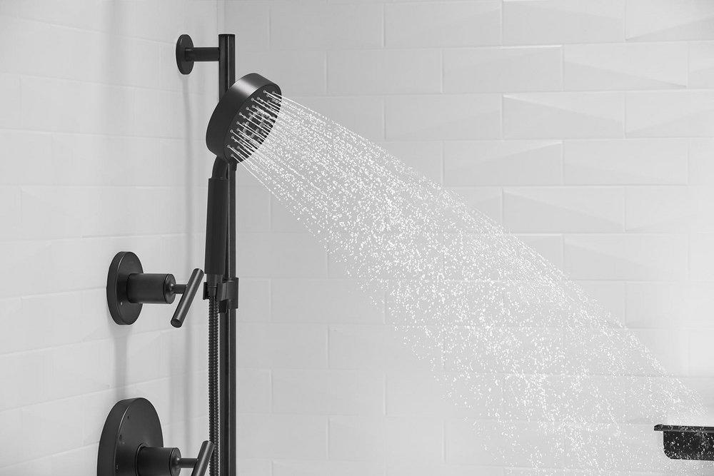KOHLER Matte Black Multi Function Hand Shower 