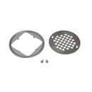 Oatey&reg; Brushed Nickel Three-Quarters Stainless Steel Round Screw-In Shower Strainer 