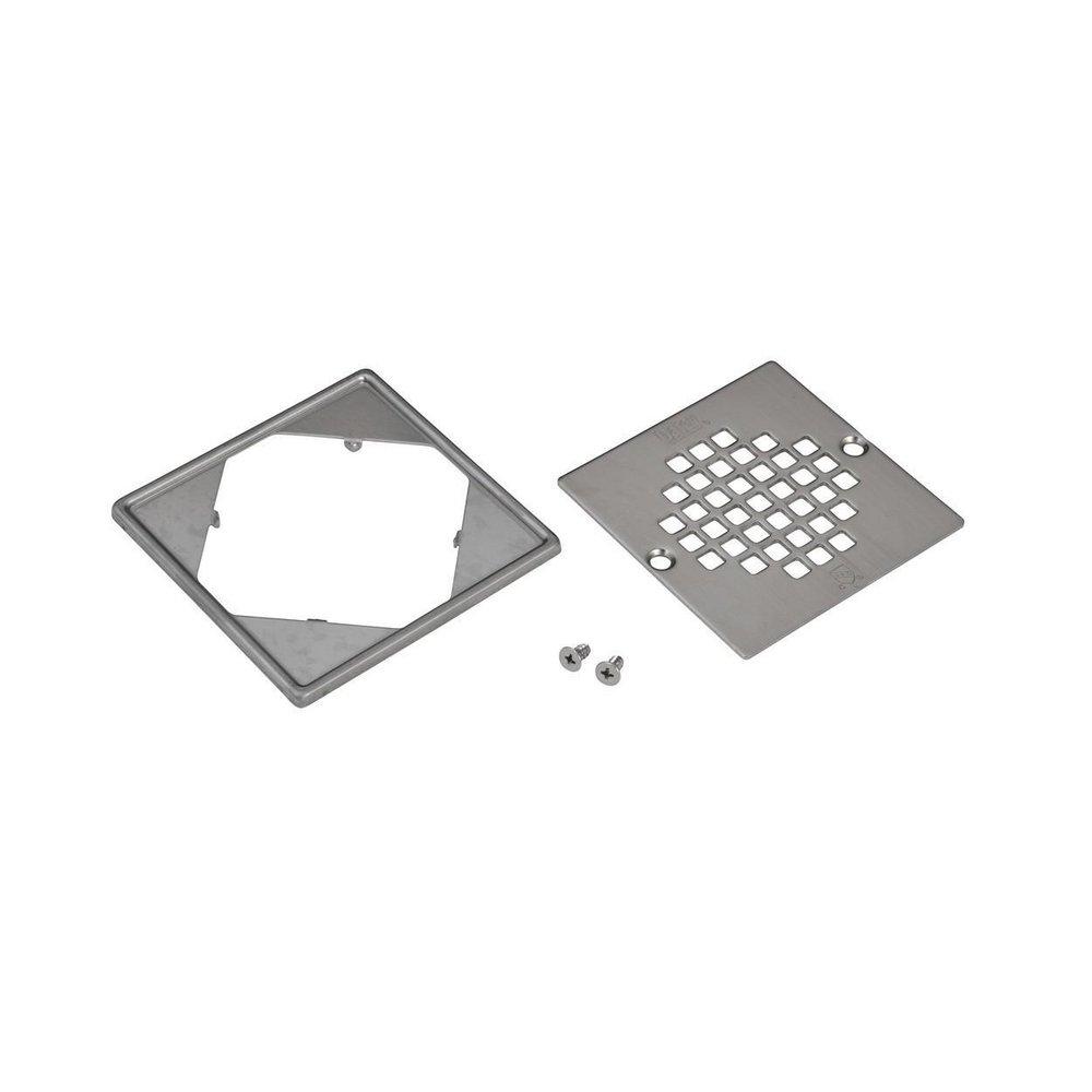 Oatey&reg; Brushed Nickel 5-9/10 in. Nickel Screw-In Drain 
