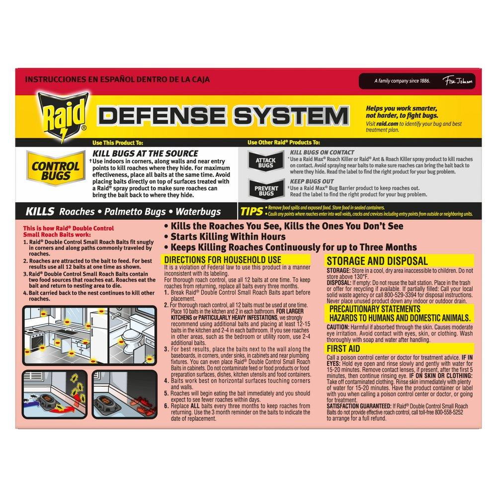 Johnson Brown Double Control Small Roach Baits 