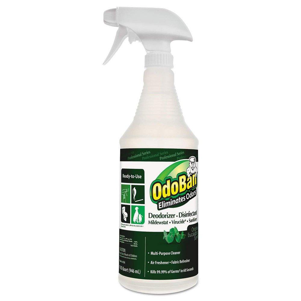 Clear 32 oz. Deodorizer Disinfectant Eucalyptus Cleaner 