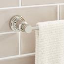 Signature Hardware Polished Nickel 18 in. Towel Bar 