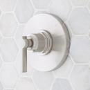 Single Handle Pressure Balancing Valve Trim in Brushed Nickel