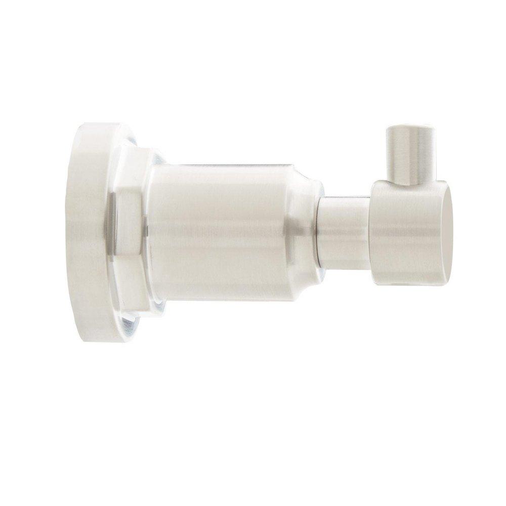 Signature Hardware Brushed Nickel Robe Hook 