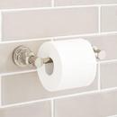 Signature Hardware Polished Nickel Pivoting Toilet Paper Holder 