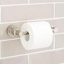 Signature Hardware Polished Nickel Pivoting Toilet Paper Holder 