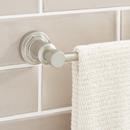 Signature Hardware Brushed Nickel 24 in. Towel Bar 