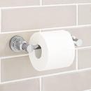 Signature Hardware Chrome Pivoting Toilet Paper Holder 