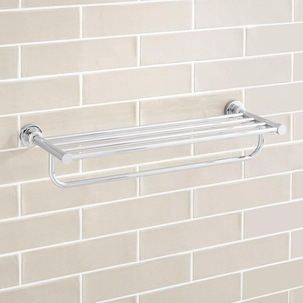 Signature Hardware Chrome Towel Holder 