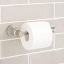 Signature Hardware Brushed Nickel Pivoting Toilet Paper Holder 