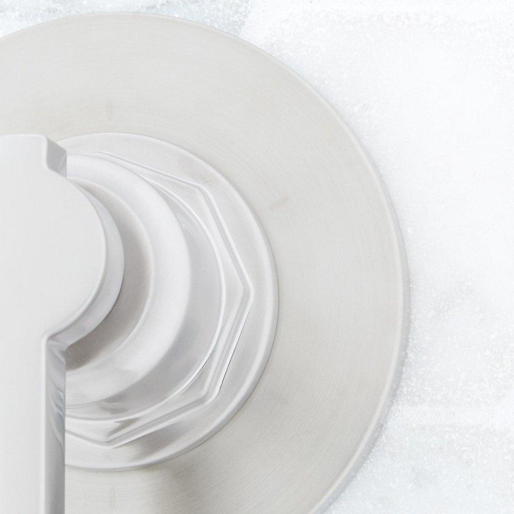 Signature Hardware Brushed Nickel Single Handle Bathtub & Shower Faucet (Trim Only) 