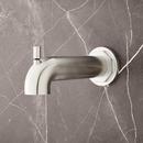 Signature Hardware Brushed Nickel Diverter Tub Spout 