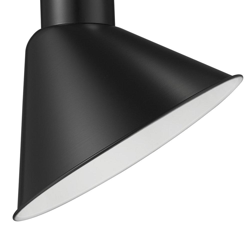 Millennium Lighting Satin Black 1-Light Angle Shade 