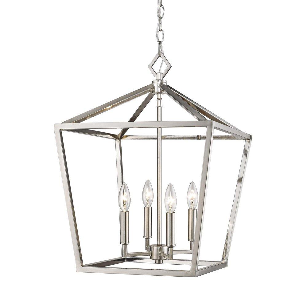 Millennium Lighting Satin Nickel 4-Light Pendant Light 