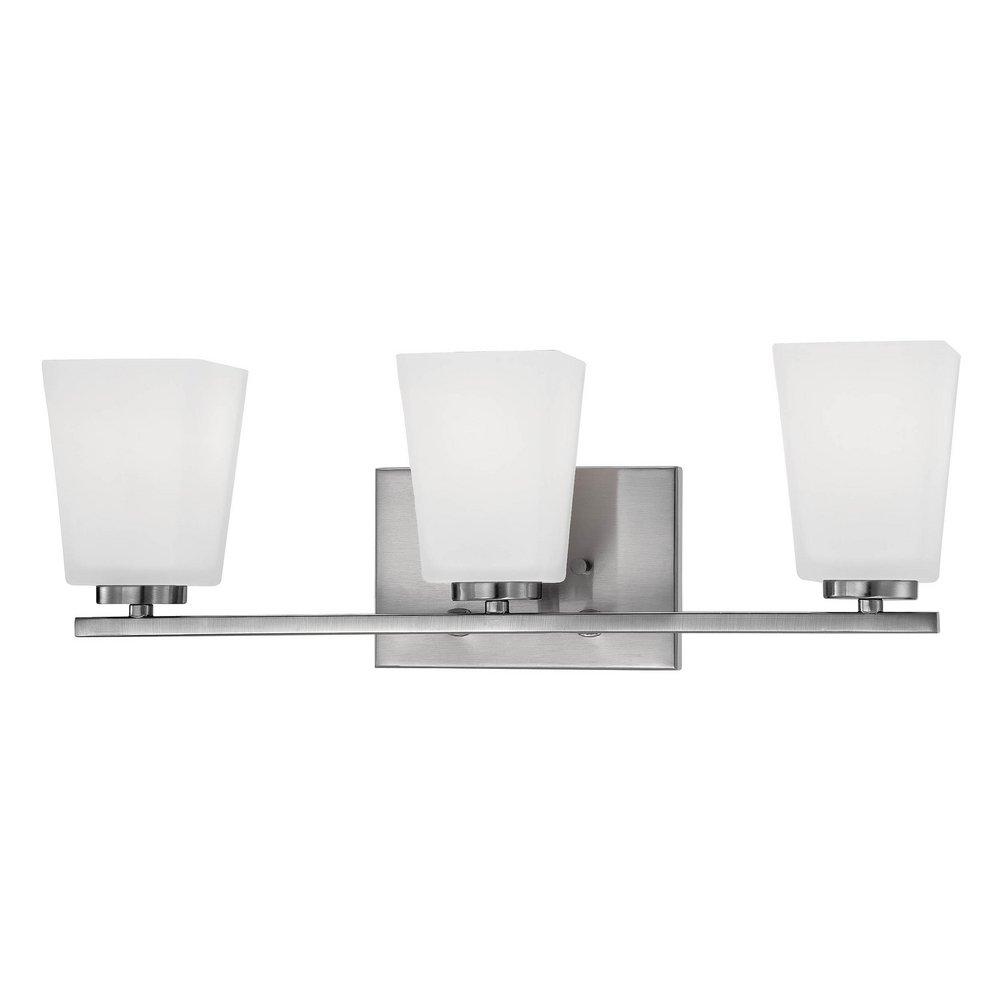 Millennium Lighting Brushed Nickel 3-Light Vanity Fixture 