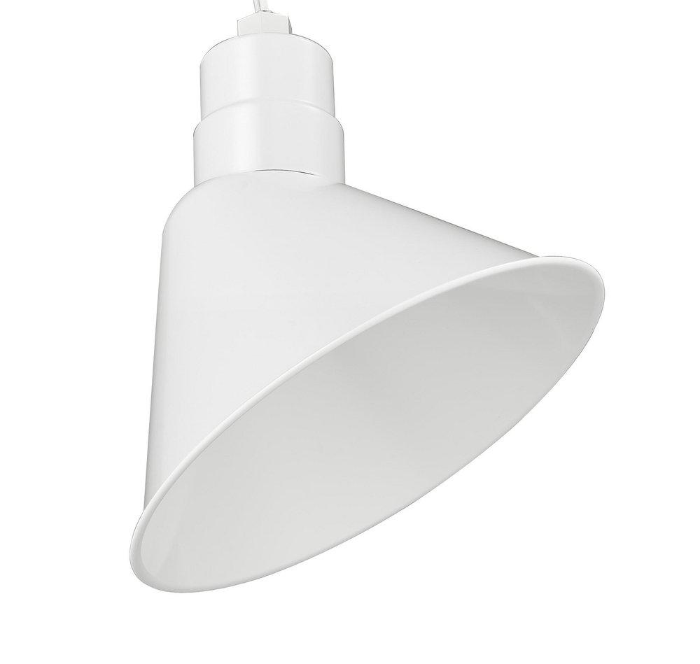 Millennium Lighting White 1-Light Angle Shade 