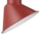 Millennium Lighting Satin Red 200W 1-Light Medium E-26 Angle Shade 