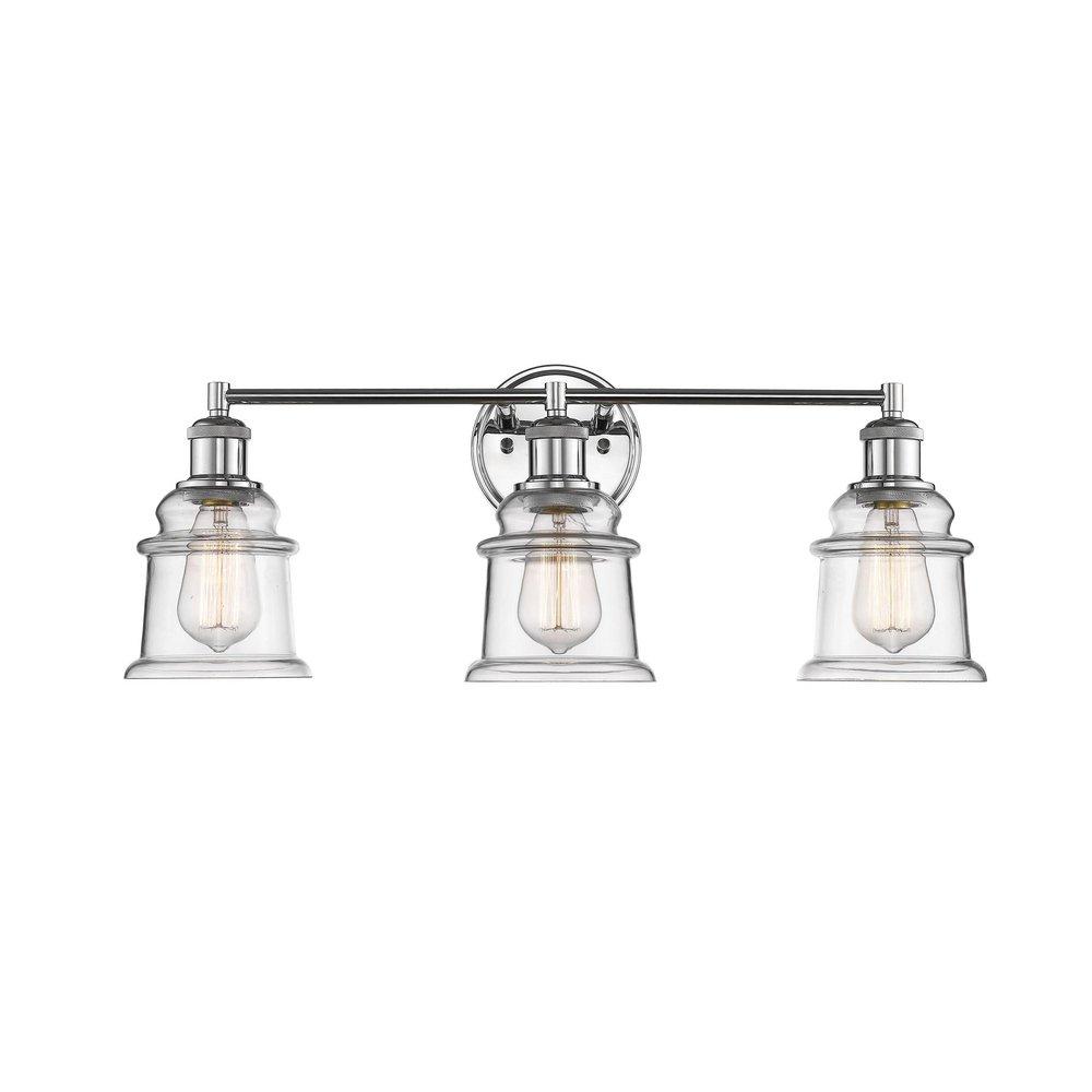 Millennium Lighting Chrome Vanity Fixture in Chrome 