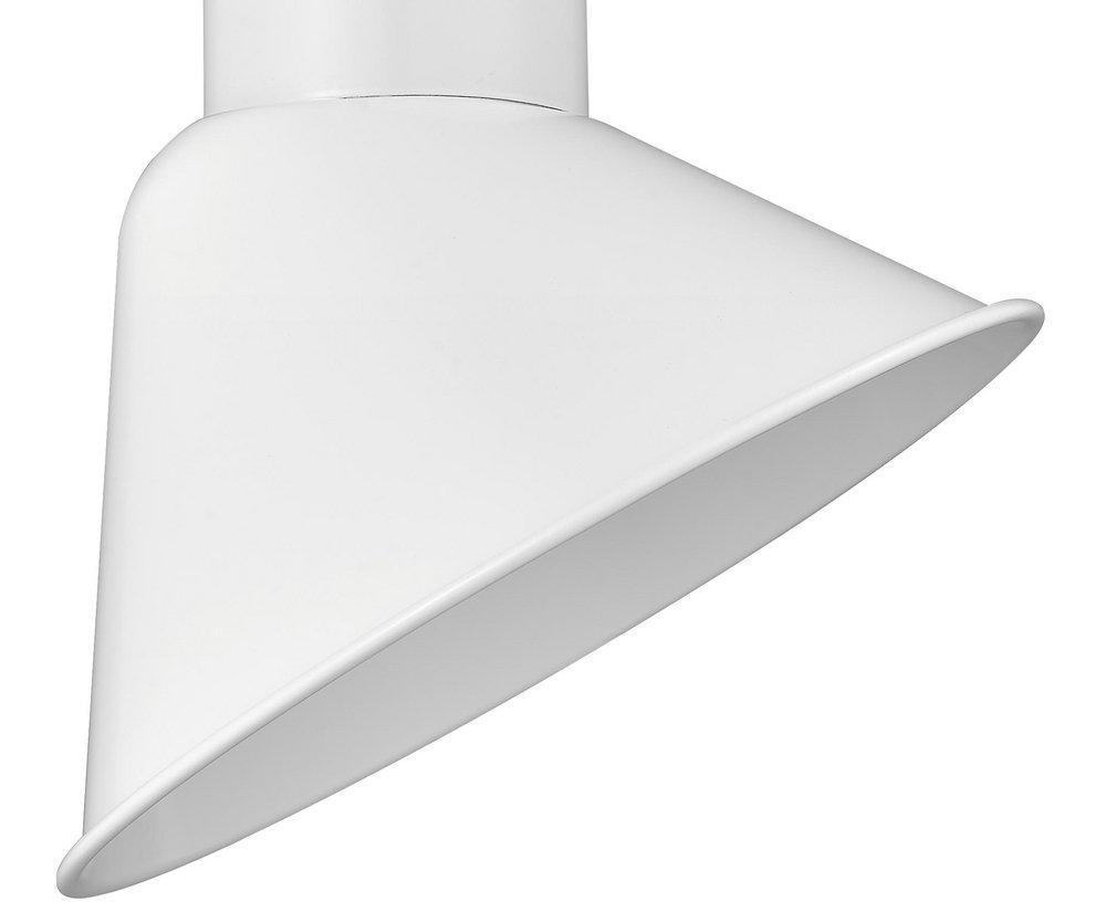 Millennium Lighting White 200W 1-Light Medium E-26 Angle Shade 
