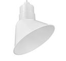 Millennium Lighting White 1-Light Angle Shade Sconce 