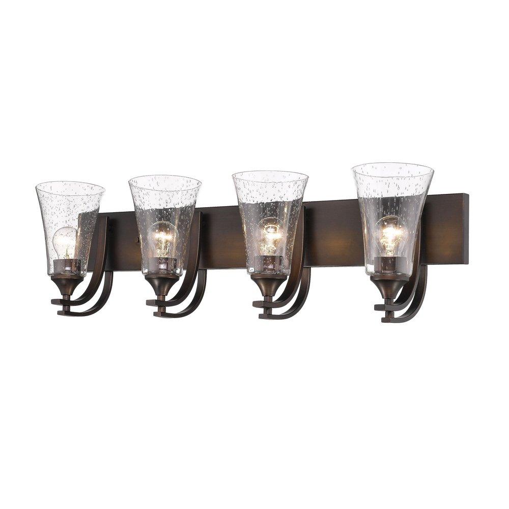 Millennium Lighting Rubbed Bronze 4-Light Vanity Fixture 