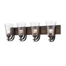 Millennium Lighting Rubbed Bronze 4-Light Vanity Fixture 