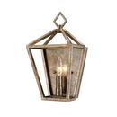 60W 1-Light Candelabra E-12 Wall Sconce in Vintage Gold
