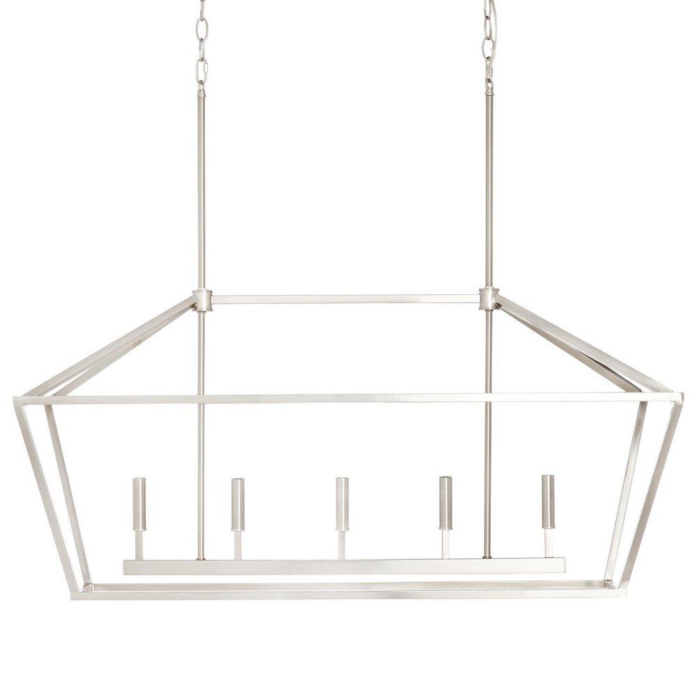 Millennium Lighting Satin Nickel 5-Light Island Light 