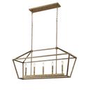 Millennium Lighting Vintage Gold 5-Light Island Light 