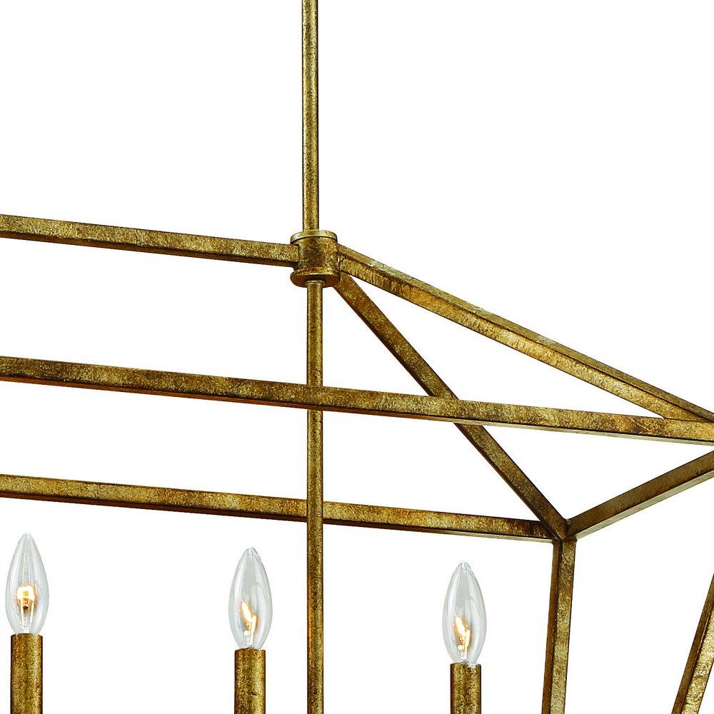 Millennium Lighting Vintage Gold 5-Light Island Light 