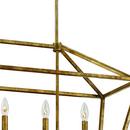 Millennium Lighting Vintage Gold 5-Light Island Light 