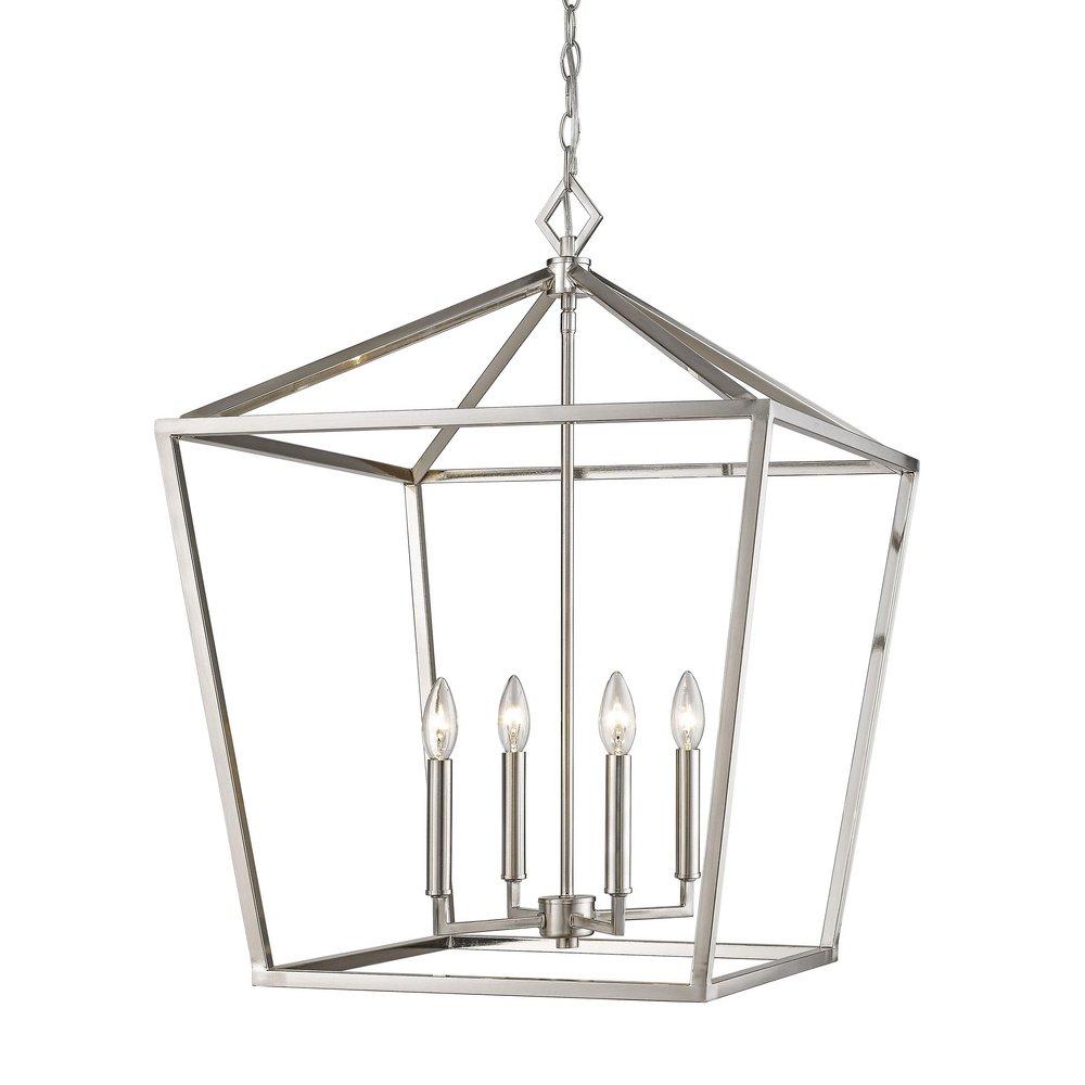 Millennium Lighting Satin Nickel 4-Light Pendant Light 