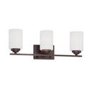 Millennium Lighting Rubbed Bronze 3-Light Vanity Fixture 