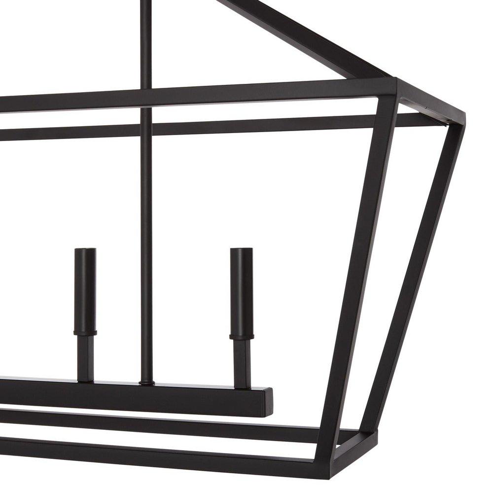 Millennium Lighting Matte Black 5-Light Island Light 