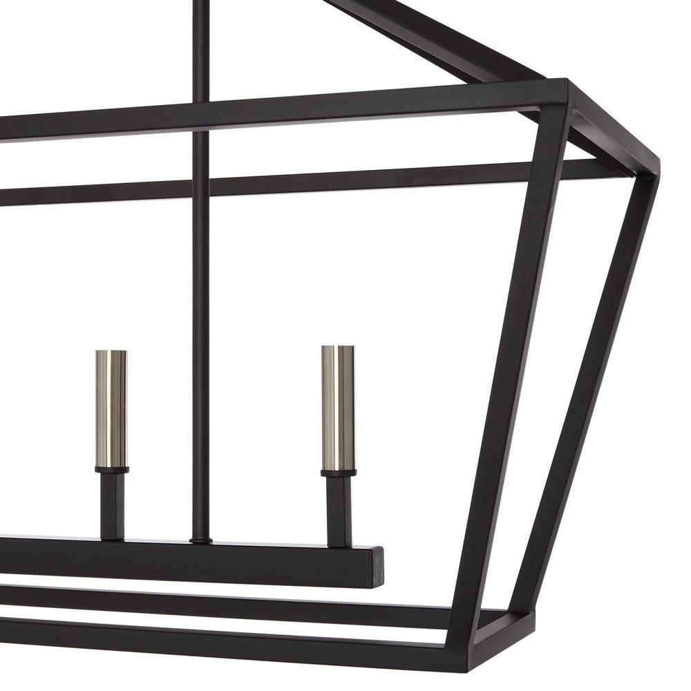 Millennium Lighting Matte Black 5-Light Island Light 