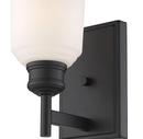 Millennium Lighting Matte Black 1-Light Wall Sconce Wall Sconce 