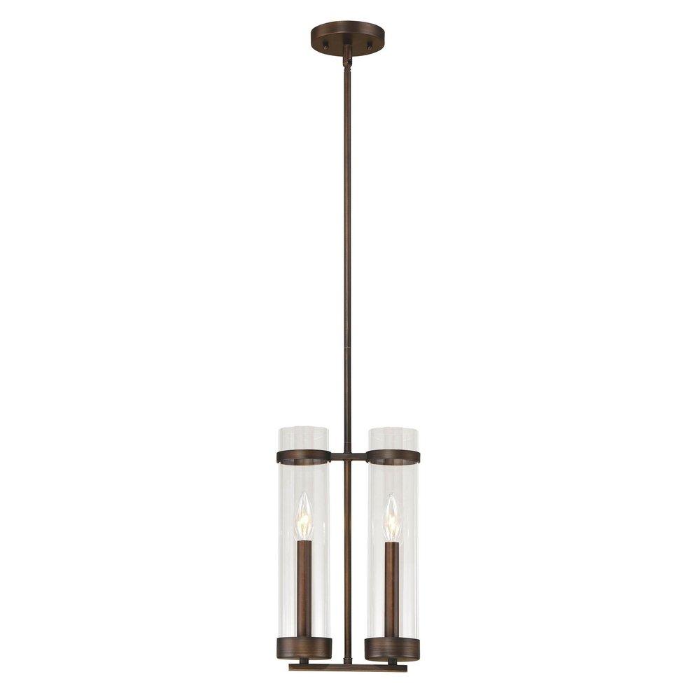 Millennium Lighting Rubbed Bronze 2-Light Mini-Pendant Light 