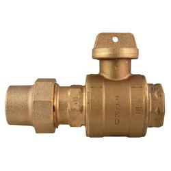 1-1/4 in. Flare x FIP Ball Valve Curb Stop