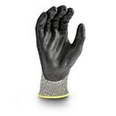Radians Black Nitrile Glove in Black and Grey 